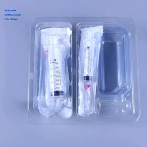 Embalaje de jeringa desechable/caja de blíster de plástico médico transparente PETG - Product Image 1