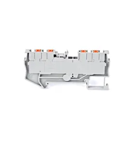 PT DC Push in din rail terminal blocks cable wire connectors & fuse terminal block