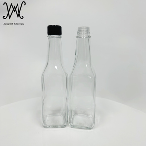 <span class=keywords><strong>Bouteille</strong></span> en verre Woozy carrée de 3oz 5oz 8oz avec <span class=keywords><strong>goutteur</strong></span> et couvercle en <span class=keywords><strong>plastique</strong></span> - Product Image 2