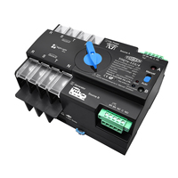 TOQ7e-125/4 110V 120V Commutateur de transfert automatique triphasé intelligent Wi-Fi ATS double alimentation 4P UPS PC EWeLink Rail DIN C178