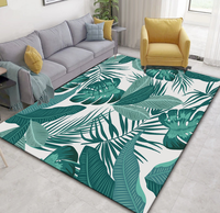 Tapis modernes à poils ras, tissés à la machine, réversibles et antidérapants pour salon et chambre à coucher