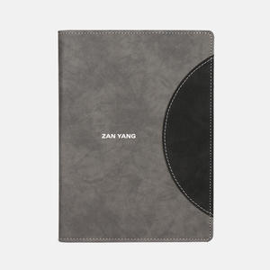 Fournisseur taïwanais de carnets de notes professionnels à feuilles mobiles en cuir souple, design en arc, personnalisés - Product Image 2