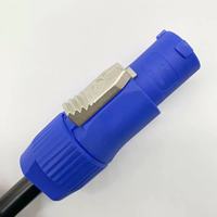 Cable de Alimentación de 3 Puntas NEMA 5-15P a PowerCON, 20A, 3 Pines, 16AWG, 1M/3.2FT, Conector Macho PowerCon a Cable de Alimentación Macho NEMA 5-15P
