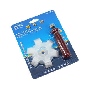 <span class=keywords><strong>Peigne</strong></span> à ailettes pour unité extérieure de climatiseur en plastique CT-351 avec conception à tirage courbé et droit pour le nettoyage et le lissage des bords - Product Image 4