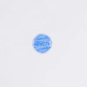 Индивидуальные наклейки ламинированные голографические наклейки QR код стикер лист анти-подделка логотип частичная Упаковка Этикетки