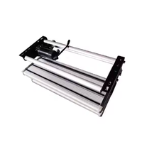 Accessoires de camping pour caravane moderne, marchepied électrique pliable à LED, en alliage d'aluminium épaissi, pour camping-car