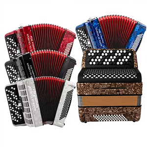 Accordéon à boutons professionnel 60 basses Bayan 3 registres, vente en gros, direct usine, instrument de musique OEM - Product Image 4