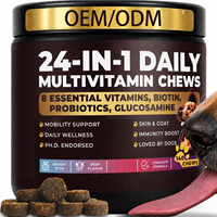 Suplemen Vitamin Kunyah untuk Anjing, Pemrosesan OEM/ODM, Penjualan Laris di Situs Independen TK Amaz, Sumber Nutrisi Kesehatan