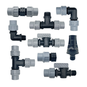 Système d'irrigation <span class=keywords><strong>goutte</strong></span> <span class=keywords><strong>à</strong></span> <span class=keywords><strong>goutte</strong></span> en PE de 16mm 20mm avec connecteur <span class=keywords><strong>à</strong></span> écrou en plastique/PP - Product Image 1