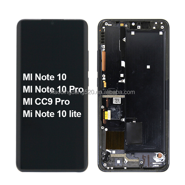 Ori Note 10 Lite Afficheur Mobile Phone Original Pantalla Amoled Touch Screen Lcd De Note 10 Pro Cc9 Pro Display for Xiaomi Mi