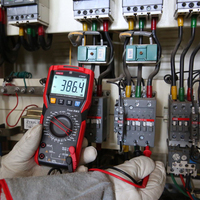 UNI-T UT89XE Multimeter Digital True RMS Rentang Manual DC AC Voltmeter Ammeter Pengukur Kapasitor Pengukur Suhu Bersertifikasi CE 1000V
