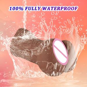 Godemiché double tête 3-en-1 Gen 6 avec design dentaire, 7,95 pouces, jouet sexuel masculin réaliste, ensemble personnalisé avec poche à lubrifiant - Product Image 6