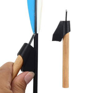 Grattoir à plumes pour tir à l'<span class=keywords><strong>arc</strong></span> SPG, carbone pur mélangé à de la fibre de verre, accessoires de réparation pour ailerons de flèches, élimination des résidus, lame spéciale, outil en <span class=keywords><strong>bois</strong></span> - Product Image 1