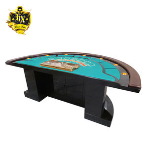 Personnalisé 8 Personne Poker Mesa <span class=keywords><strong>De</strong></span> <span class=keywords><strong>Blackjack</strong></span> Table <span class=keywords><strong>De</strong></span> Jeu En Bois Jambes Table à cartes Poker - Product Image 4