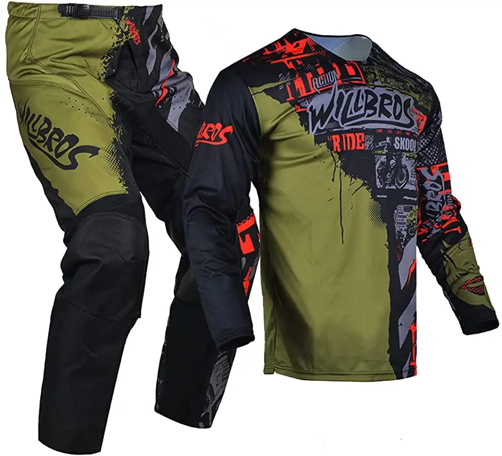 Maglia da corsa sublimata MX moto traspirante maglia da cross Offroad stampa personalizzata