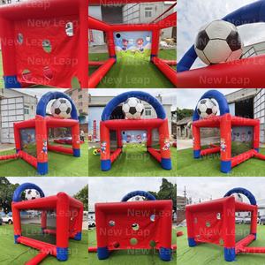 Yuedong 9.8ft gonfiabile gioco di calcio calcio cortile castello a tema rosso per sparare nei parchi cittadini - Product Image 2