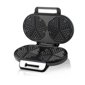 Temperature Control Stainless Steel Panel Heart <b>Waffle</b> <b>Maker</b> Non-Stick Double <b>Waffle</b> <b>Maker</b> - Product Image 2