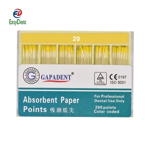 Superieure Kwaliteit Dental Absorberend Papier Punten Wortel Annuleren Endodontie Katoen Fiber Tips Tandarts Product #15-#40 200 stks/doos - Product Image 4