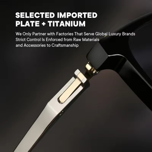 Montature per Occhiali Saint Van Gogh in Titanio Puro, Stile Semplice, Ipoallergeniche e Durevoli, per <span class=keywords><strong>Tutti</strong></span> - Product Image 6