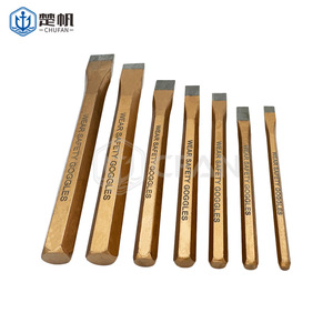 Ensemble de ciseaux à froid Chufan, 6 pièces, pointe droite métrique, outil de maçonnerie, qualité industrielle - Product Image 1
