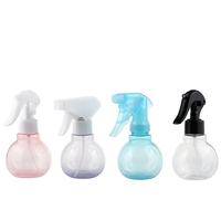Vente en gros de flacons pulvérisateurs à brume fine en PET de 150 ml, flacons cosmétiques vides, flacons en plastique pour la maison, couleur et logo personnalisés