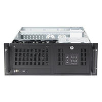 Boîtier d'ordinateur industriel OEM TOP610H 4U, montage en rack 19 pouces, coffret compact, prend en charge 7/14 emplacements PCI, 480x427x177mm, 1.2 SGCC