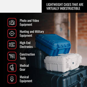 Échantillon gratuit Tactic Outdoor Special Toolbox Étui rigide résistant à l'usure avec éponge à l'intérieur en plastique étanche à l'humidité - Product Image 4