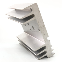 Profilé en aluminium épaissi sur mesure multi-spécifications, type peigne, à dissipation thermique dense, en alliage d'aluminium à dents fines pour l'électronique