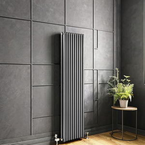 PUMIGE <span class=keywords><strong>prix</strong></span> usine Offre Spéciale <span class=keywords><strong>radiateur</strong></span> design 3030 tube carré double tour vertical blanc/anthracite dissipation thermique - Product Image 5