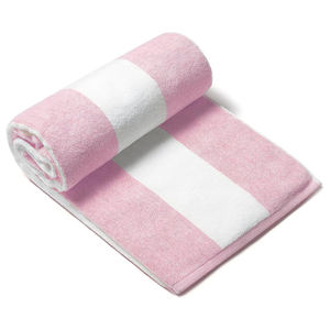 Toalla <span class=keywords><strong>de</strong></span> Playa Jacquard Personalizada 100% Algodón, Toalla <span class=keywords><strong>de</strong></span> <span class=keywords><strong>Piscina</strong></span> Grande <span class=keywords><strong>de</strong></span> Lujo con Rayas Teñidas con Hilo, Suave y Antibacteriana. - Product Image 1