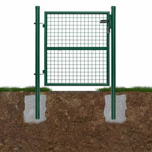 Kit <span class=keywords><strong>de</strong></span> Puerta <span class=keywords><strong>de</strong></span> Jardín <span class=keywords><strong>de</strong></span> Acero Metálico con Recubrimiento en Polvo, Decoración Ecológica para Cercas, Personalizable, Suministro <span class=keywords><strong>de</strong></span> Fábrica China - Product Image 4