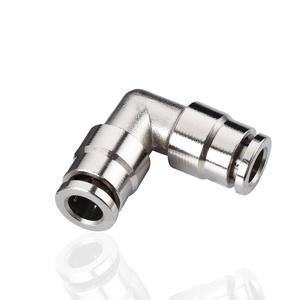 Raccord pneumatique rapide pour tuyau d'air, connecteur à enfoncement, raccord de tuyau en plastique, conception à installation facile en une seule touche - Product Image 1