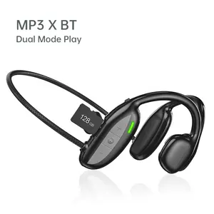 New Trend Portatile Su Misura 4gb 8gb 16gb 32gb 64gb 128gb Open-Ear Cuffia mini Audio Giocatore di Musica MP3 Gioco Bluetooth