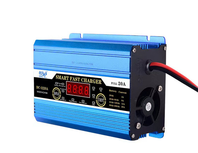 Smart Fast Lead Flow Acid Car Battery 12V 10A 20A30A 40A Automatic Smart DC to DC Battery to Battery Charger