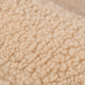 Hot Sale Luxus runde Form Solid Pattern Boucle Material Komfortables, langlebiges, wasch bares, ortho pä disches Katzen bett - Product Image 3