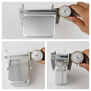 Biểu Tượng Tùy Chỉnh 98*68*35Mm Hình Chữ Nhật Nhôm Handmade Kim Loại Xà Phòng Thanh Lon <span class=keywords><strong>Tin</strong></span> Trường Hợp Bao Bì Container Hộp Khay - Product Image 2