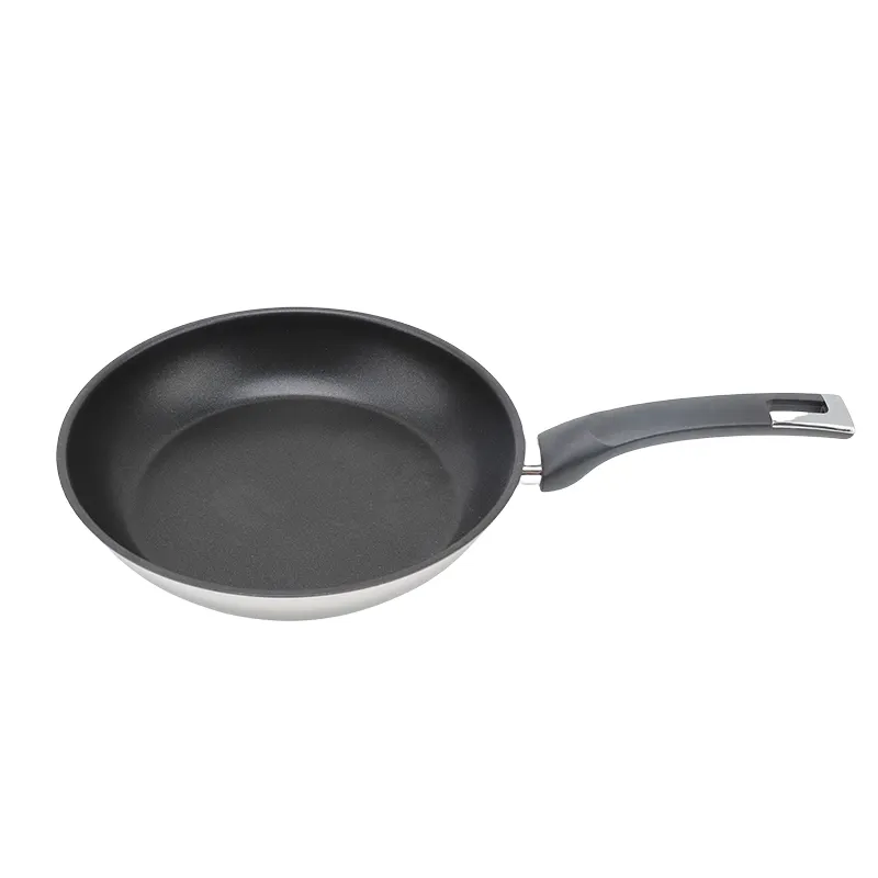 8 inch Non Stick Frying Pan Skillets 20cm Stainless Steel Cooking Pan