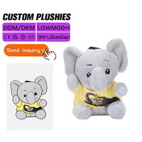 Peluche personnalisée d'anime, peluche de paon, créez votre propre peluche, animal en peluche personnalisé, peluche en fourrure, mascotte en peluche