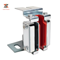 Guide-chausse d'ascenseur Mitsubishi 029 pour cabine, glissière haute vitesse trois-en-un, largeur de fente 16 mm, revêtement métallique, pour hôtels et villas, garantie 2 ans
