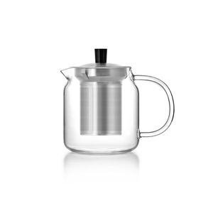 Samadoyo Bouilloire en verre borosilicate transparent de 500 ml, design magnétique moderne, écologique, <span class=keywords><strong>infuseur</strong></span> à thé Kung Fu - Product Image 1
