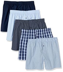 High Quality <b>Men's</b> Boxer <b>Shorts</b> Elastic Waist Button Fly Cotton Casual <b>Lounge</b> <b>Shorts</b> Private Label OEM Supplier - Product Image 1