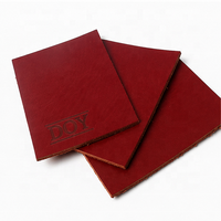 Patchs en cuir véritable de haute qualité avec logo personnalisé pour vêtements masculins