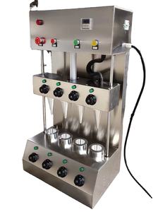 شراء مجموعة صانع البيتزا المخروطية الدوارة الإيطالية الصنع، جهاز تشكيل الخبز الحلزوني، 220 فولت، شكل مخروطي - Product Image 3