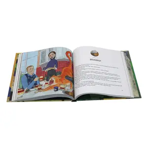Libri di storia per bambini con copertina rigida di alta qualità con stampa all'ingrosso a buon mercato