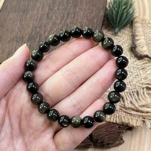 Bracelet en pierre naturelle avec perles de verre colorées, motif cœur Chakra Amour, design exclusif personnalisé, carte de conseils d'entretien incluse - Product Image 2