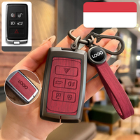 Étui de protection pour clé de voiture à distance en métal DM pour LandRover Range Rover Evoque Velar Discovery Defender