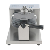 Machine à Gaufres Électrique Commerciale Professionnelle Antiadhésive Rotative à Plaques Interchangeables pour Gaufres Bulle et Œuf, Prix de Gros, 110V/220V