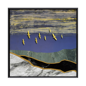 Pedido a granel personalizado Hotel Wall Art Proveedor Fabricante comercial al por mayor Arte de la <span class=keywords><strong>pared</strong></span> Impresiones en lienzo estirado para la decoración - Product Image 4