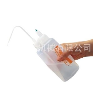 Botella de Limpieza Asone 64-3686 Rectangular de Plástico con Boquilla Larga para Uso en Laboratorio - Product Image 1