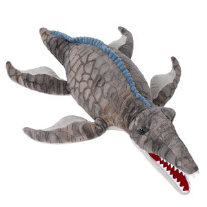 V381 Fabricante de Peluches de Dinosaurios Divertidos Personalizados, Muñeco de Peluche de Mosasaurus, Cojín para Abrazar, Regalo para Todas las Edades y Ocasiones - Product Image 1